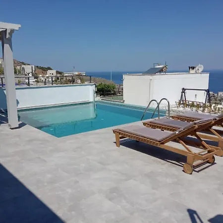 Astounding House With Private Pool And Charming Sea View In Bodrum * Gundogan (Bodrum)